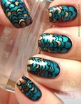 mermaid nail art (15)