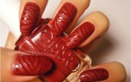 red nail art (27)