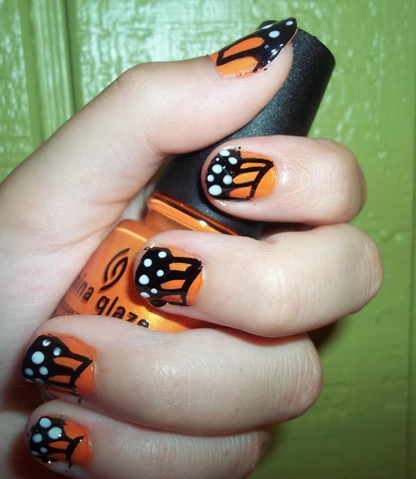 33 Super Fresh Butterfly Nail Art Suggestions